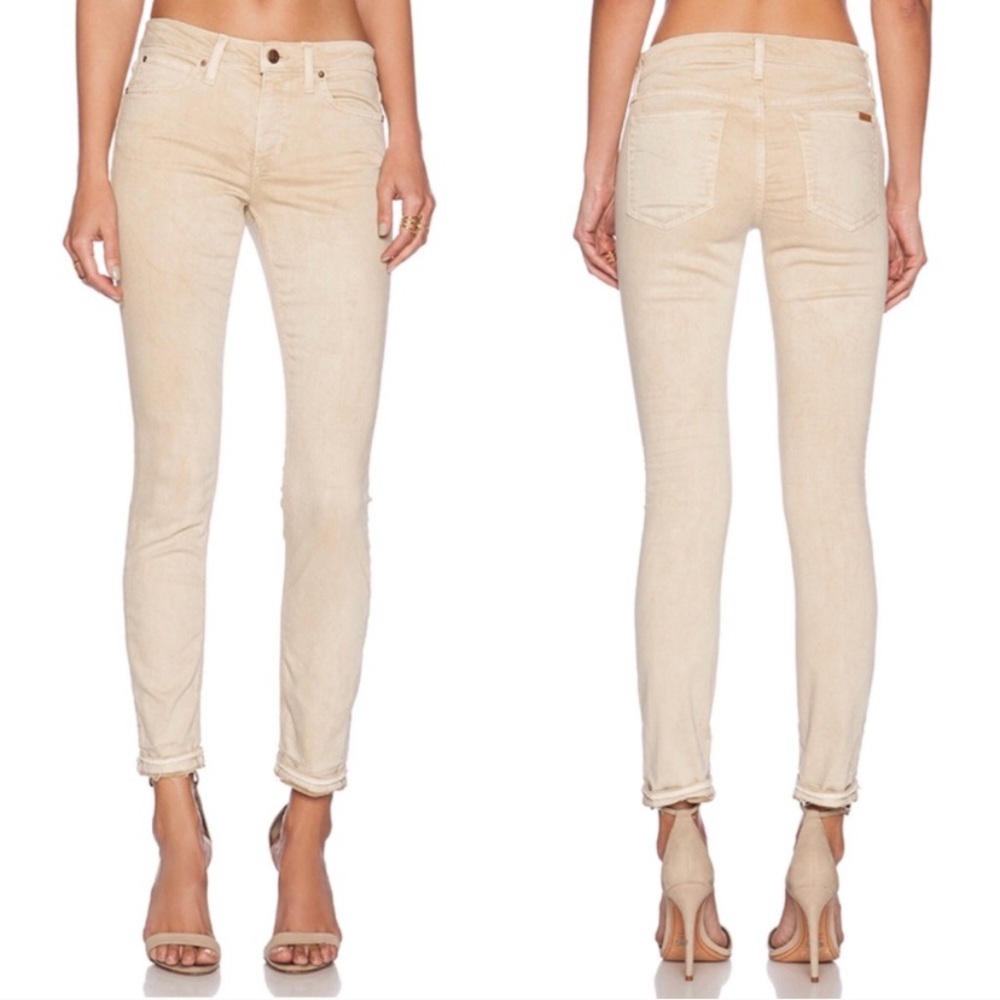 Joe’s dust dye Markie raw hem ankle jean. Sz 24
